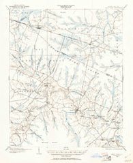 Trent River North Carolina Historical topographic map, 1:62500 scale, 15 X 15 Minute, Year 1903