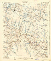 Trent River North Carolina Historical topographic map, 1:62500 scale, 15 X 15 Minute, Year 1904