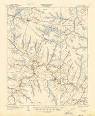 Trent River North Carolina Historical topographic map, 1:62500 scale, 15 X 15 Minute, Year 1904