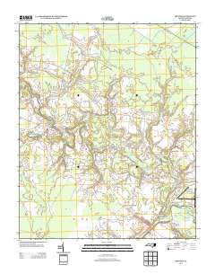 Trenton North Carolina Historical topographic map, 1:24000 scale, 7.5 X 7.5 Minute, Year 2013