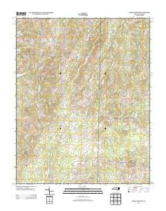 Triple Springs North Carolina Historical topographic map, 1:24000 scale, 7.5 X 7.5 Minute, Year 2013