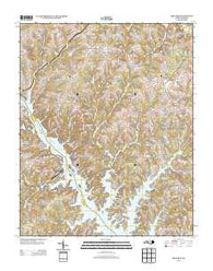 Troutman North Carolina Historical topographic map, 1:24000 scale, 7.5 X 7.5 Minute, Year 2013