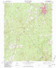 Troy North Carolina Historical topographic map, 1:24000 scale, 7.5 X 7.5 Minute, Year 1982