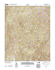 Troy North Carolina Historical topographic map, 1:24000 scale, 7.5 X 7.5 Minute, Year 2013