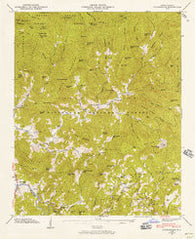 Tuckasegee North Carolina Historical topographic map, 1:24000 scale, 7.5 X 7.5 Minute, Year 1946