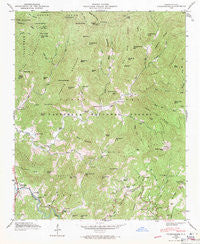 Tuckasegee North Carolina Historical topographic map, 1:24000 scale, 7.5 X 7.5 Minute, Year 1946