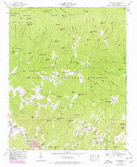 Tuckasegee North Carolina Historical topographic map, 1:24000 scale, 7.5 X 7.5 Minute, Year 1946