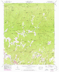 Tuckasegee North Carolina Historical topographic map, 1:24000 scale, 7.5 X 7.5 Minute, Year 1946