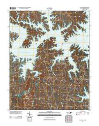 Tungsten North Carolina Historical topographic map, 1:24000 scale, 7.5 X 7.5 Minute, Year 2011