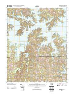 Tungsten North Carolina Historical topographic map, 1:24000 scale, 7.5 X 7.5 Minute, Year 2013