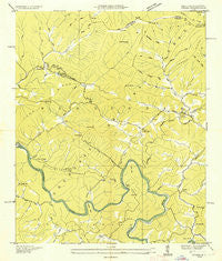 Unaka North Carolina Historical topographic map, 1:24000 scale, 7.5 X 7.5 Minute, Year 1934