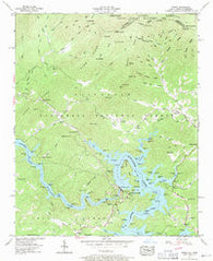 Unaka North Carolina Historical topographic map, 1:24000 scale, 7.5 X 7.5 Minute, Year 1957