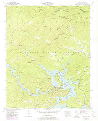 Unaka North Carolina Historical topographic map, 1:24000 scale, 7.5 X 7.5 Minute, Year 1957
