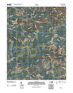 Union North Carolina Historical topographic map, 1:24000 scale, 7.5 X 7.5 Minute, Year 2010