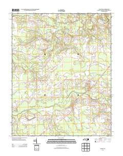 Union North Carolina Historical topographic map, 1:24000 scale, 7.5 X 7.5 Minute, Year 2013