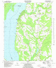 Valhalla North Carolina Historical topographic map, 1:24000 scale, 7.5 X 7.5 Minute, Year 1982