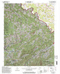Valle Crucis North Carolina Historical topographic map, 1:24000 scale, 7.5 X 7.5 Minute, Year 1994