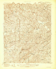 Valle Crucis North Carolina Historical topographic map, 1:24000 scale, 7.5 X 7.5 Minute, Year 1934
