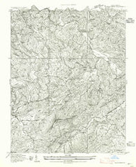 Valle Crucis North Carolina Historical topographic map, 1:24000 scale, 7.5 X 7.5 Minute, Year 1934