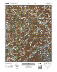 Valle Crucis North Carolina Historical topographic map, 1:24000 scale, 7.5 X 7.5 Minute, Year 2011