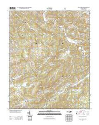 Valle Crucis North Carolina Historical topographic map, 1:24000 scale, 7.5 X 7.5 Minute, Year 2013