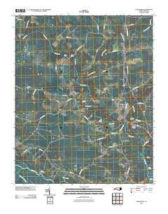 Vanceboro North Carolina Historical topographic map, 1:24000 scale, 7.5 X 7.5 Minute, Year 2010