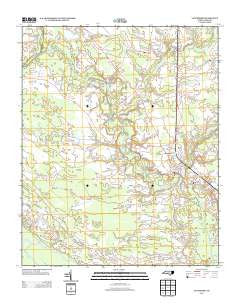 Vanceboro North Carolina Historical topographic map, 1:24000 scale, 7.5 X 7.5 Minute, Year 2013