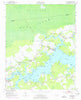 Vandemere North Carolina Historical topographic map, 1:24000 scale, 7.5 X 7.5 Minute, Year 1950
