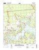 Vandemere North Carolina Current topographic map, 1:24000 scale, 7.5 X 7.5 Minute, Year 2016