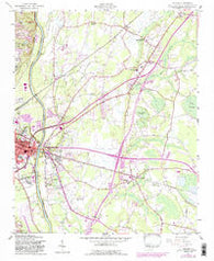 Vander North Carolina Historical topographic map, 1:24000 scale, 7.5 X 7.5 Minute, Year 1957