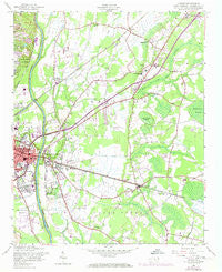 Vander North Carolina Historical topographic map, 1:24000 scale, 7.5 X 7.5 Minute, Year 1957