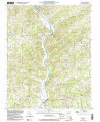 Vienna North Carolina Historical topographic map, 1:24000 scale, 7.5 X 7.5 Minute, Year 1997