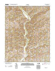 Vienna North Carolina Historical topographic map, 1:24000 scale, 7.5 X 7.5 Minute, Year 2013