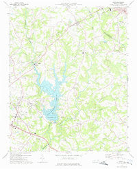 Waco North Carolina Historical topographic map, 1:24000 scale, 7.5 X 7.5 Minute, Year 1973