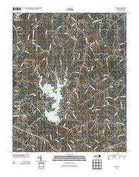 Waco North Carolina Historical topographic map, 1:24000 scale, 7.5 X 7.5 Minute, Year 2010
