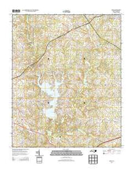 Waco North Carolina Historical topographic map, 1:24000 scale, 7.5 X 7.5 Minute, Year 2013