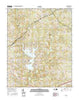 Waco North Carolina Current topographic map, 1:24000 scale, 7.5 X 7.5 Minute, Year 2016