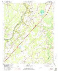 Wade North Carolina Historical topographic map, 1:24000 scale, 7.5 X 7.5 Minute, Year 1974