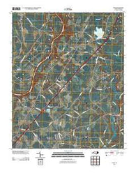 Wade North Carolina Historical topographic map, 1:24000 scale, 7.5 X 7.5 Minute, Year 2010