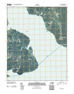 Wade Point North Carolina Historical topographic map, 1:24000 scale, 7.5 X 7.5 Minute, Year 2010