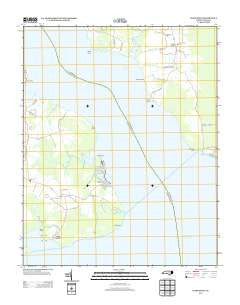 Wade Point North Carolina Historical topographic map, 1:24000 scale, 7.5 X 7.5 Minute, Year 2013