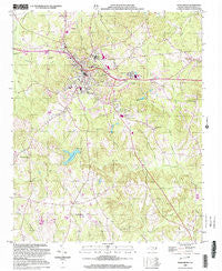 Wadesboro North Carolina Historical topographic map, 1:24000 scale, 7.5 X 7.5 Minute, Year 2002