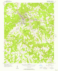 Wadesboro North Carolina Historical topographic map, 1:24000 scale, 7.5 X 7.5 Minute, Year 1956