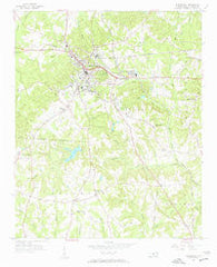 Wadesboro North Carolina Historical topographic map, 1:24000 scale, 7.5 X 7.5 Minute, Year 1956