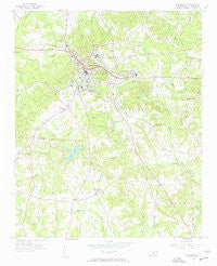 Wadesboro North Carolina Historical topographic map, 1:24000 scale, 7.5 X 7.5 Minute, Year 1956