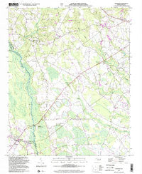 Wagram North Carolina Historical topographic map, 1:24000 scale, 7.5 X 7.5 Minute, Year 2002