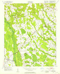 Wagram North Carolina Historical topographic map, 1:24000 scale, 7.5 X 7.5 Minute, Year 1949