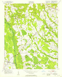 Wagram North Carolina Historical topographic map, 1:24000 scale, 7.5 X 7.5 Minute, Year 1949