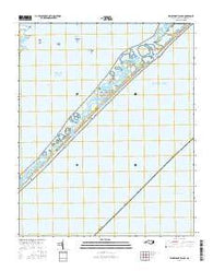 Wainwright Island North Carolina Current topographic map, 1:24000 scale, 7.5 X 7.5 Minute, Year 2016