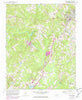 Wake Forest North Carolina Historical topographic map, 1:24000 scale, 7.5 X 7.5 Minute, Year 1967